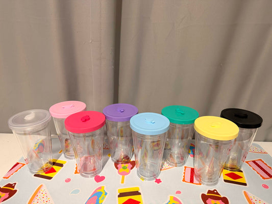 16oz Acrylic Snowglobe Cup (Teen sips)